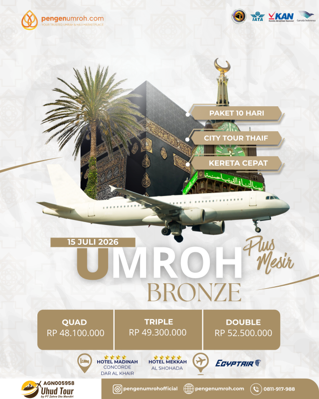 15 JULI 2026 | BRONZE PLUS MESIR