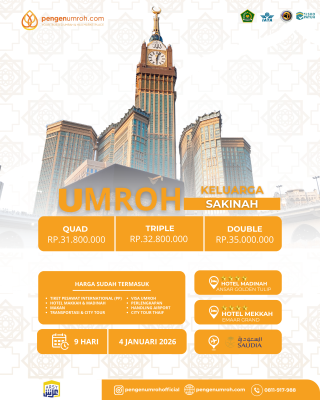 Umrah Parenting Keluarga Sakinah