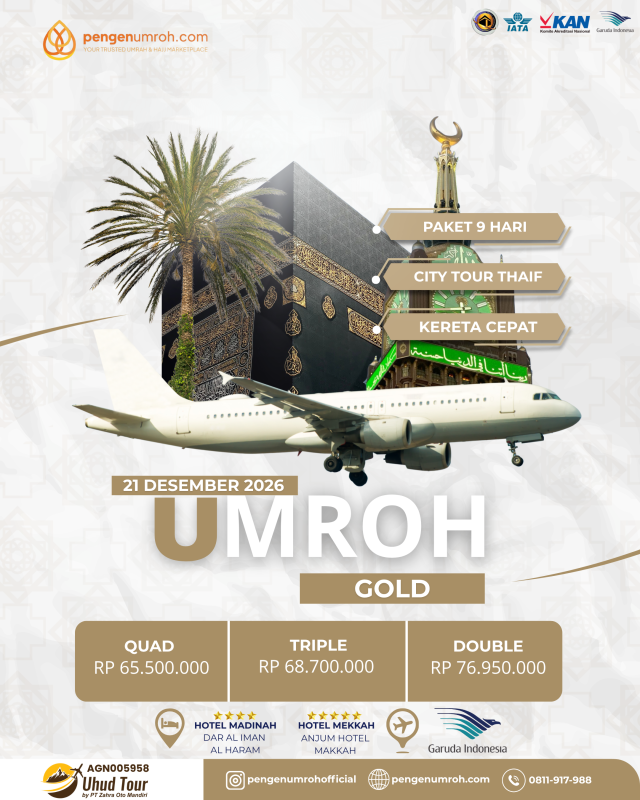21 DESEMBER 2026 | GOLD