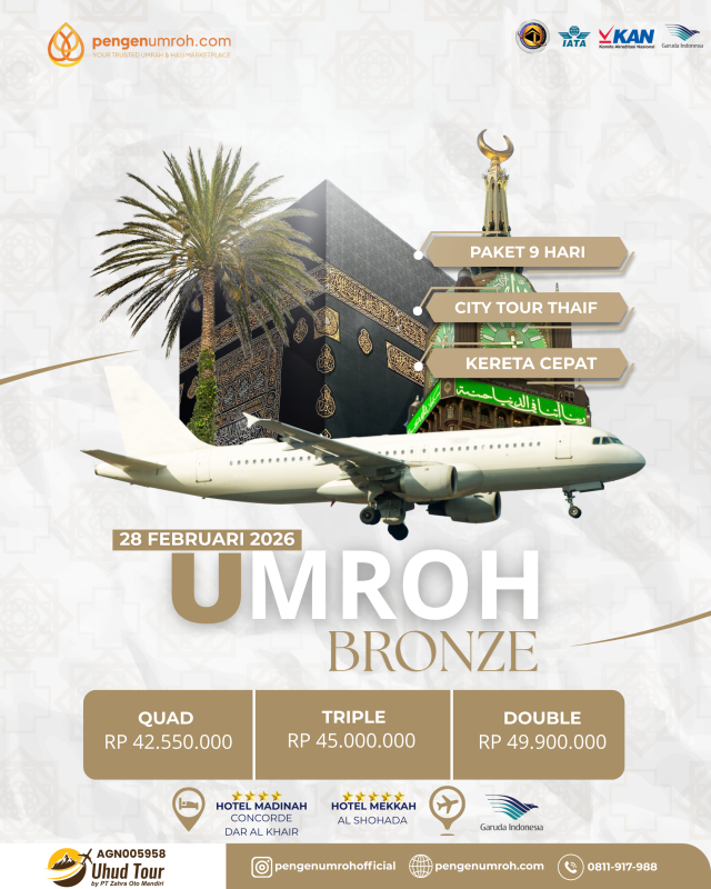 28 FEBRUARI 2026 | BRONZE TENGAH RAMADHAN | 9H